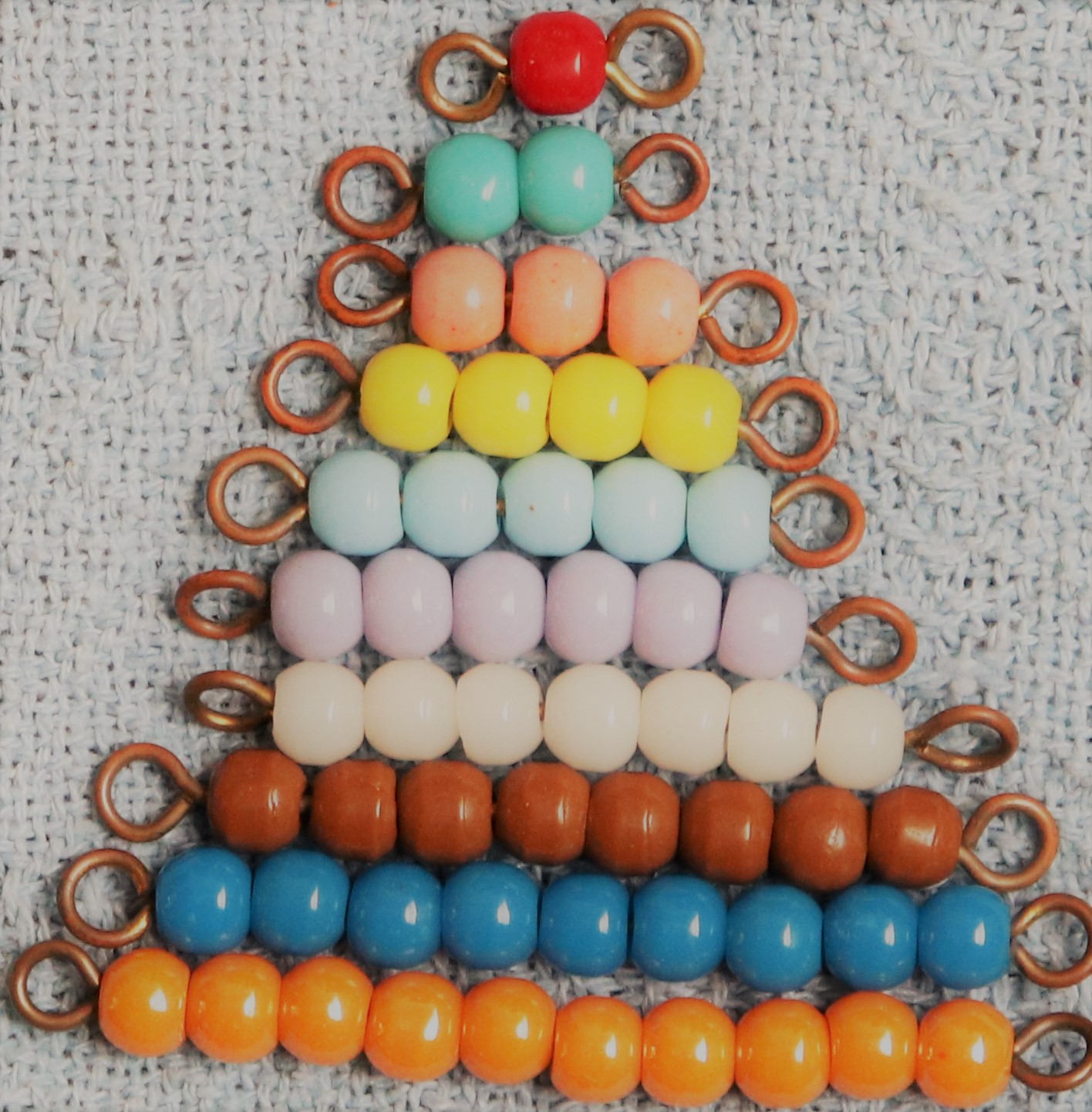 Montessori Bead Stair