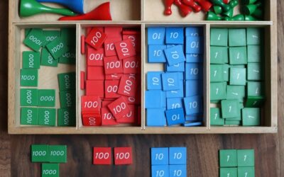 The Montessori Stamp Game for Lower Elementary Math