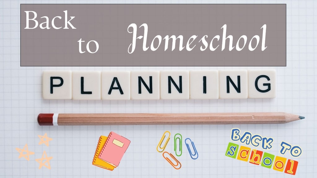 Back to Homeschool Planning