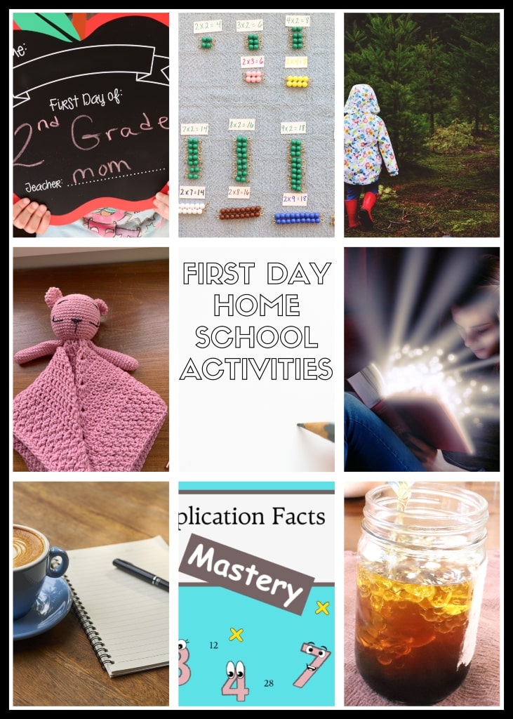 First Day Homeschool Activities