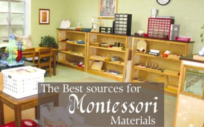 The Best Sources for Montessori Materials