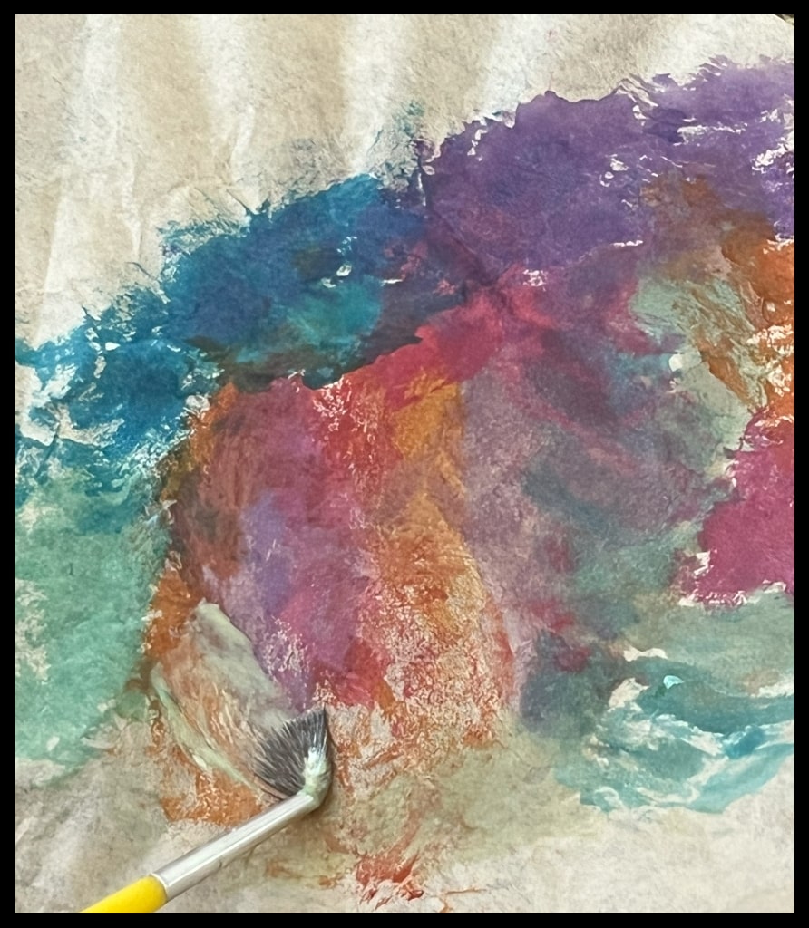 Coffee Filter Painting