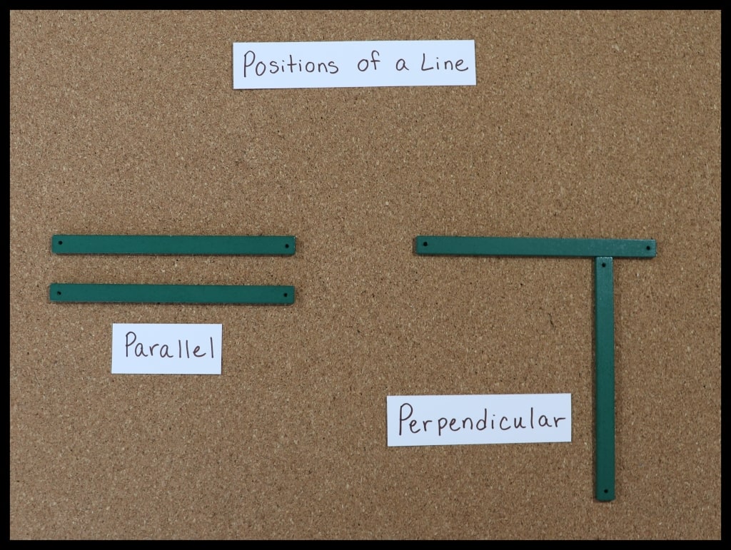 Geometry Stick Box Parallel and Perpendicular