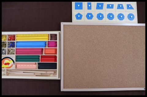 The Montessori Geometry Stick Box for Elementary