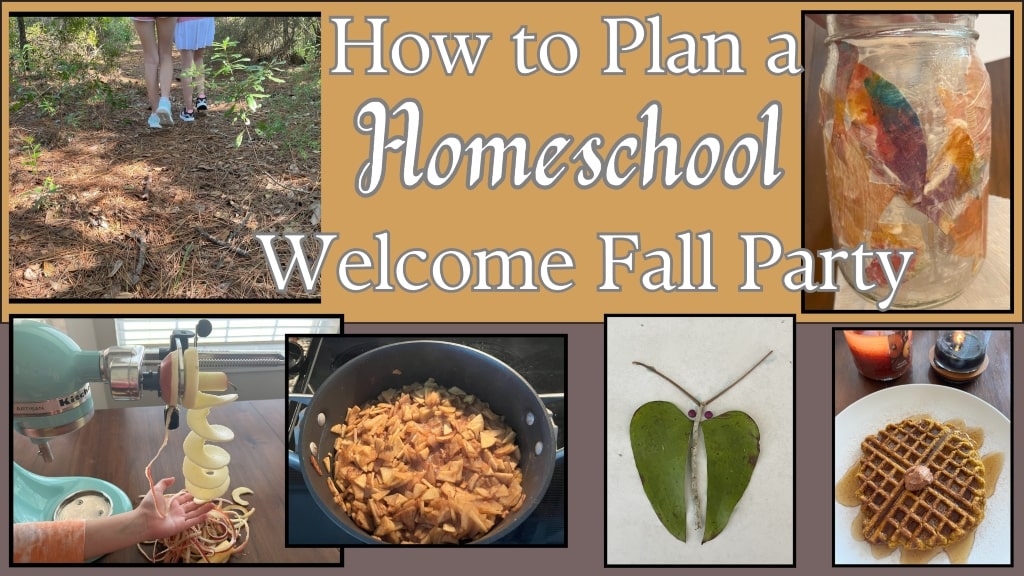 How to Plan a Homeschool Welcome Fall Party