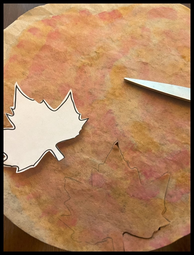 Leaf Trace Cut Out