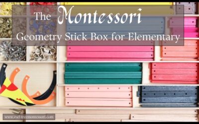 How to Use the Montessori Geometry Stick Box