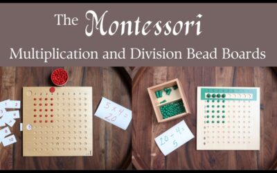 The Montessori Bead Boards for Multiplication and Division