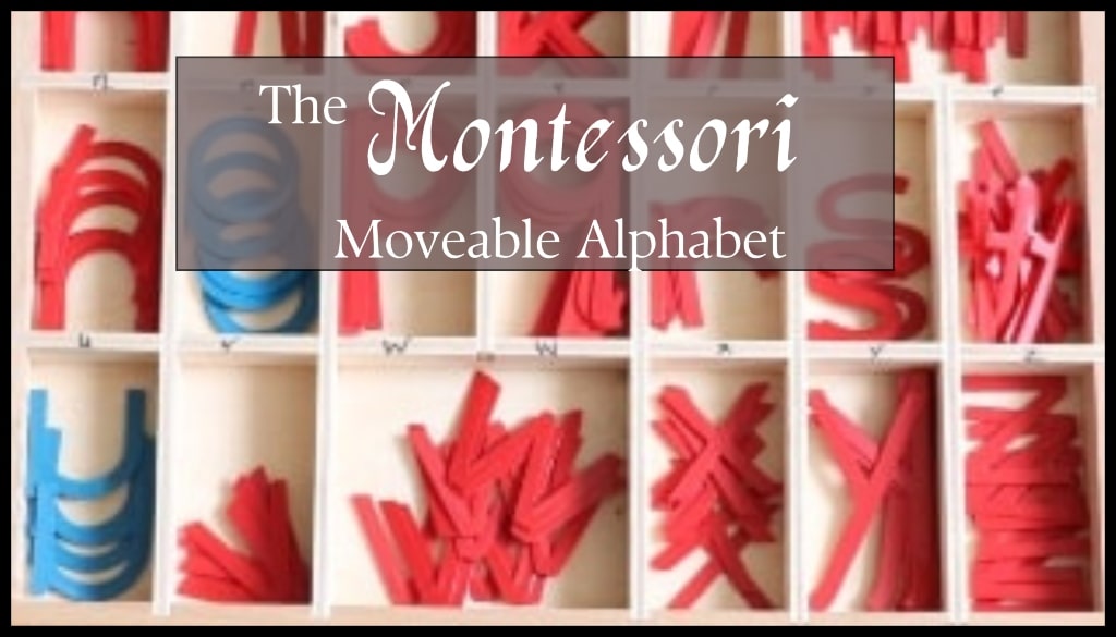 How To Use the Montessori Moveable Alphabet